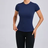 SC Solid Color Short Sleeve Sport T Shirts GQSA-QS808