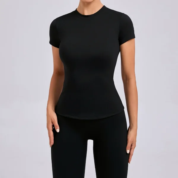 SC Solid Color Short Sleeve Sport T Shirts GQSA-QS808