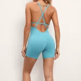SC Tight Yoga Sport Backless Romper GQSA-71400