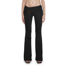 SC Solid Color Micro Flare Pants GDSF-Q25PT259