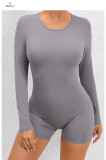 SC Long Sleeve Solid Color Sport Rpmper GQSA-DV509