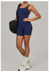 SC Solid Color Sport Sling Yoga Sport Romper GQSA-1410