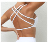 SC Solid Color Backless Sport Underwear GQSA-58124