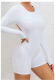 SC Long Sleeve Solid Color Sport Rpmper GQSA-DV509