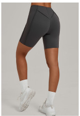 SC Solid Color Sport Yoga Shorts GQSA-26080