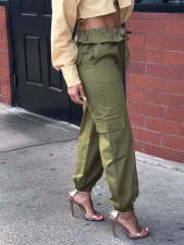 SC Fashion Solid Color Slim Pants GSXK-SK241001
