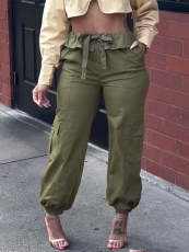 SC Fashion Solid Color Slim Pants GSXK-SK241001