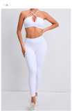 SC Cross Back Sports Tight Two Piece Pants Set GQSA-A05/V01