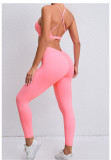 SC Cross Back Sports Tight Two Piece Pants Set GQSA-A05/V01
