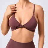 SC Adjustable Shoulder Strap Yoga Sports Bra GQSA-61041