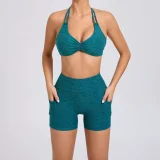 SC Sport Halterneck Bra Pants 2 Piece Pants Set GQSA-74068/42352