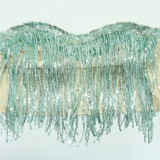 SC Fashion Tassel Wrap Chest Two Piece Skirts Set CYA-901984