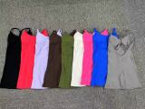 SC Adjustable Shoulder Strap Hollowe Out Sports Romper GQSA-87045