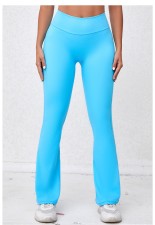 SC Solid Color Sport Yoga Flare Pants GQSA-SP301