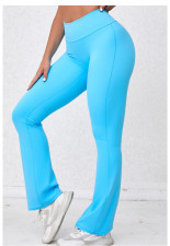 SC Solid Color Sport Yoga Flare Pants GQSA-SP301