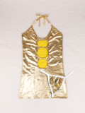 SC Hollow Out Tie Up Sling Mini Dress DYSC-1997