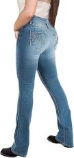 SC Fashion High Waist Washed Jeans GSMF-ZT5121#