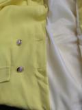 SC Plus Size Solid Color Blazer Wide Leg Pants Suit YZCF-ZL1775