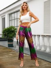 SC Casual Gradient-Color Sequin Pants GYLY-10483