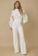 SC Lace Patchwork Long Sleeve Jumpsuit OSM-4493