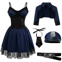 SC Halloween Police Uniform Costume Suit GMMD-8082