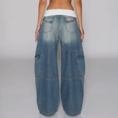 SC Fashion Loose Denim Straight Jeans LSD-2549
