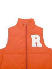 SC Print Sleeveless Zipper Warm Vest Jackets YH-9007