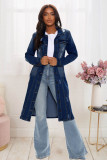 SC Retro Denim Long Jacket GKNF-TSC-9932