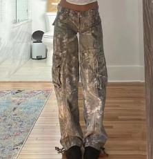 SC Fashion Camouflage Print Jeans GQLF-2208