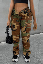 SC Camouflage Print Casual Pants GAWE-TB5550