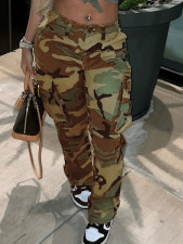 SC Camouflage Print Casual Pants GAWE-TB5550