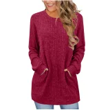 SC Solid Color O Neck T Shirt GYZY-6680