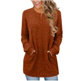 SC Solid Color O Neck T Shirt GYZY-6680
