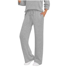 SC Solid Color Loose Casual Pants GYZY-6682