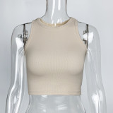 SC Sleeveless Solid Color Tank Tops GZJF-ZJ2503