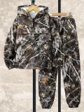 SC Kids Canouflage Print Hooded Sweatshirt Pants Suit GYMF-167