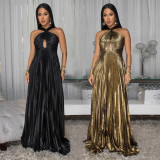 SC Sleeveless Solid Color Maxi Dress BY-7525