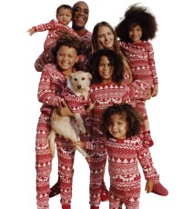 SC Christmas Print Matching Family Pajama Sets YLDF-202588