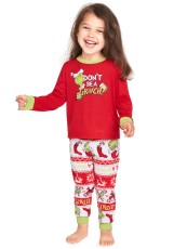 Christmas Print Pajama Family Set YLDF-210821