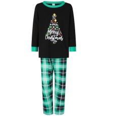 SC Pajama Matching Family Christmas Plaid Set YLDF-461
