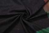 SC Color Block Long Sleeve Maxi Dress GSLF-K25D82271