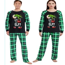 SC Homewear Pajama Christmas Set Parent-Child Set YLDF-2401