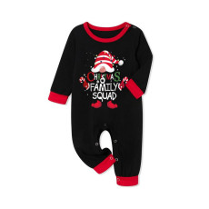 SC Christmas Letter Print Long-Sleeve Family Matching Set YLDF-5588