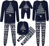 SC Christmas Print Family Matching Pajama Sets GSGS-0570