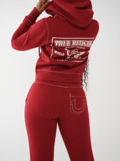 SC Letter Print Hooded Sweatshirt Pants Suit GFCF-1409