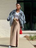 SC Plus Size Fashion Washed Denim Coats GYLN-0048