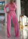 SC Hooded Zipper Sport Two Piece Pants Set YD-8841
