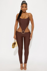 SC Sexy Hollow Out Sling Jumpsuit GXIY-K25L1229