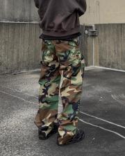 SC Camouflage Print Loose Jeans XCFF-14229