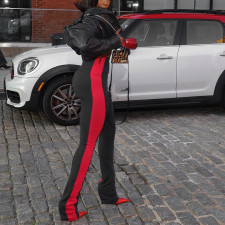 SC Sport Contrast Color Casual Pants MXBF-Q25PT336